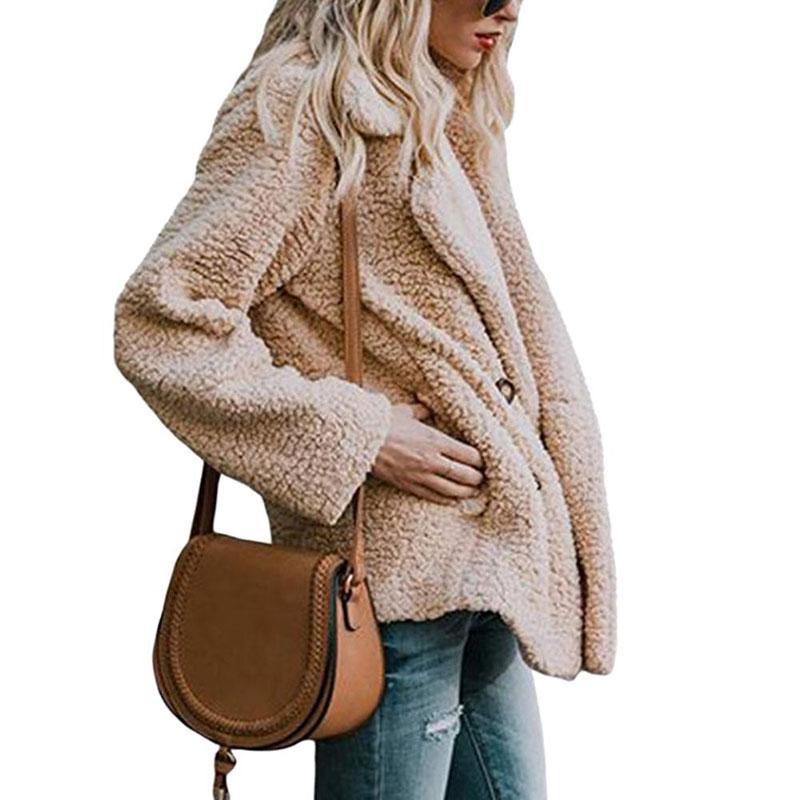 Boho Jacket Faux-Fur Coat