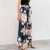 Boho Pant Palazzo with floral pattern