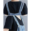 Boho Romper Denim Overalls Oversize