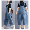 Boho Romper Denim Overalls Oversize