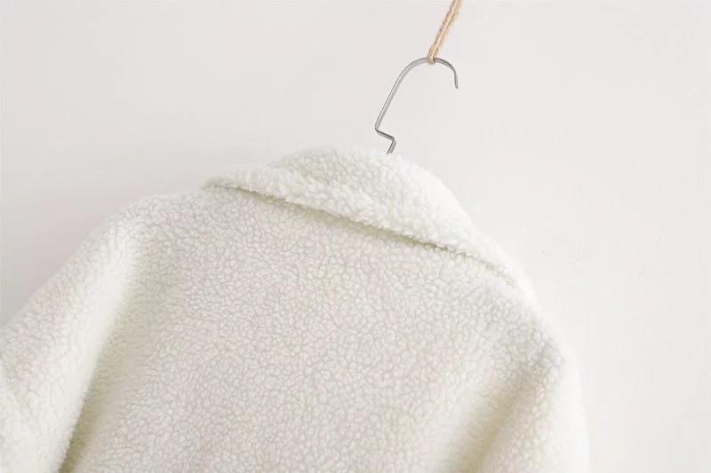 Long Boho Teddy Coat