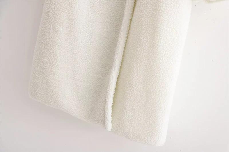 Long Boho Teddy Coat