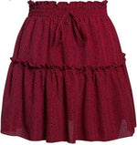 Boho Airy Mini Skirt Apoline