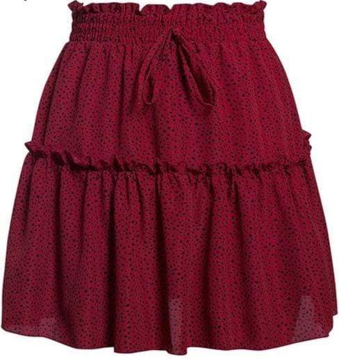 Boho Airy Mini Skirt Apoline