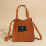 Boho Bag Bucket Canvas Drawstring