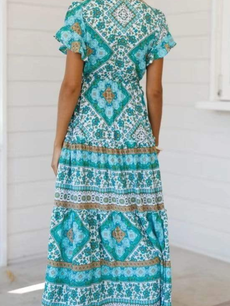 Boho Beach Maxi Dress