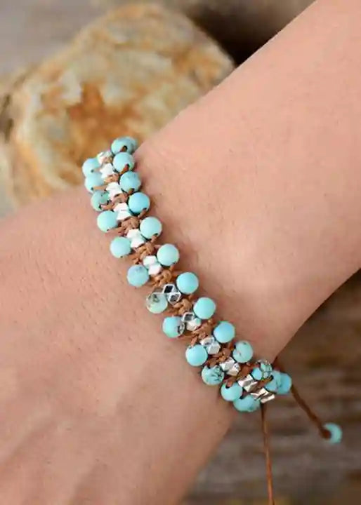 Boho Beaded Bracelets for Womens