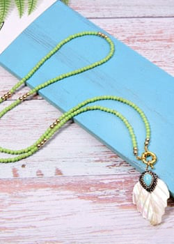 Boho Beads Colorful Necklace