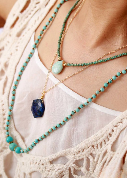 Boho Beads Necklace