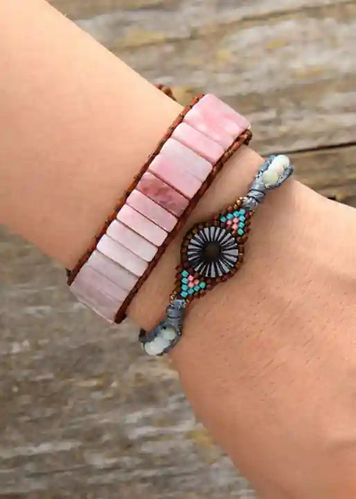 Boho Bracelet - Natural Stone