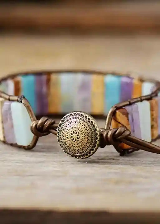Boho Bracelet - Natural Stone