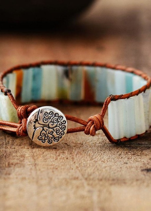 Boho Bracelets - Blue Amazonite