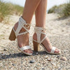Boho Chic Heeled Sandals