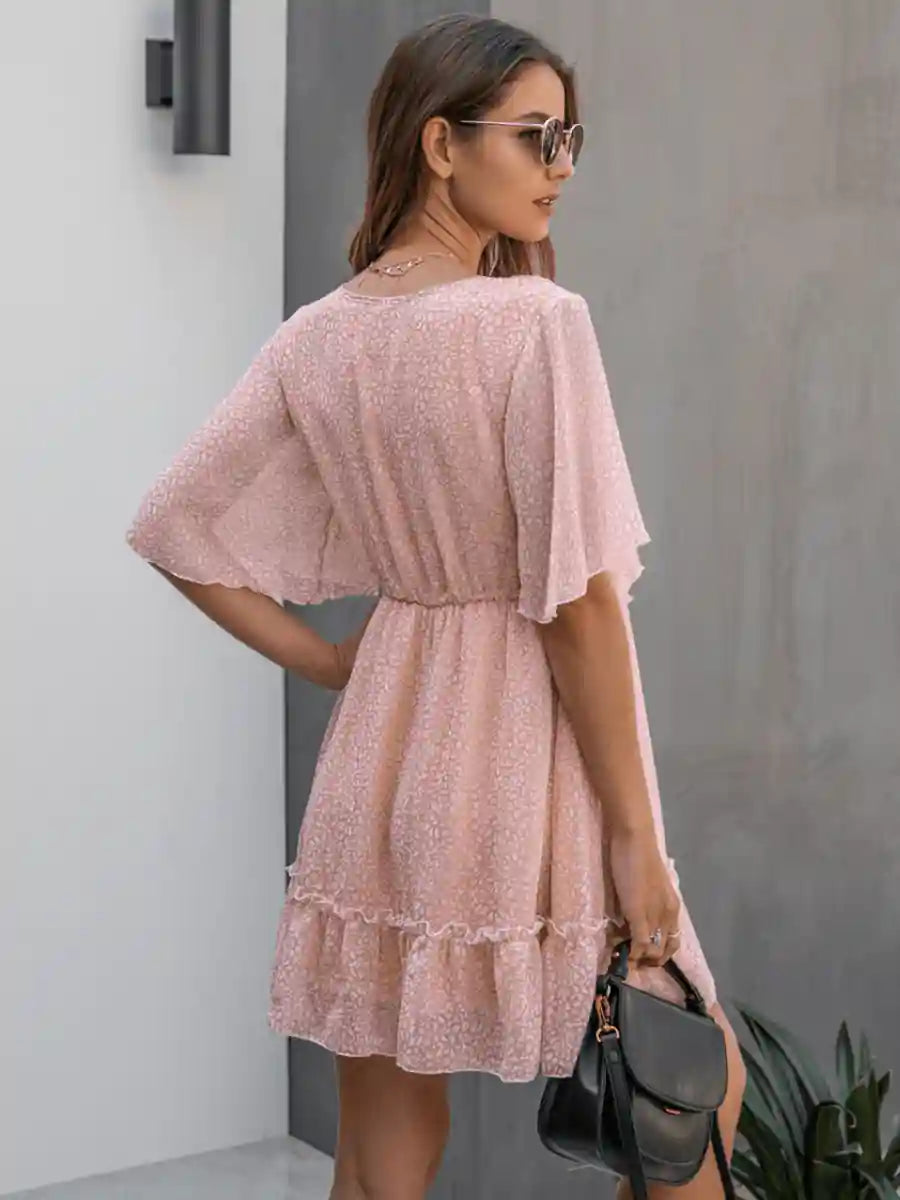 Boho Chic Powder Pink Dress Boho Chic Powder Pink Dress