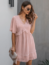 Boho Chic Powder Pink Dress