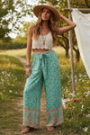 Boho Chic Wide Leg Pants
