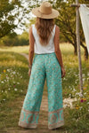 Boho Chic Wide Leg Pants