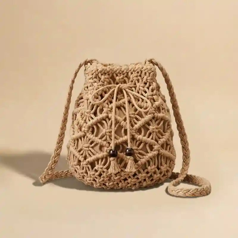 Boho Crochet Crossbody Bag