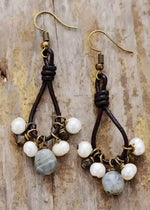 Boho Dangle Beaded Earrings