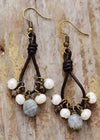 Boho Dangle Beaded Earrings