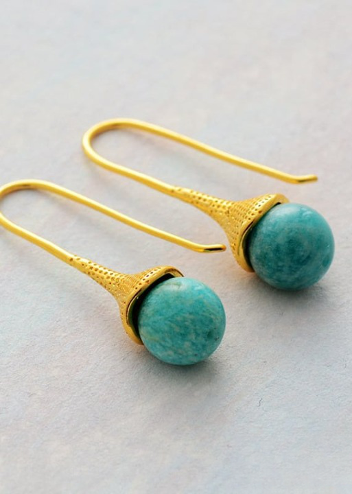 Boho Dangle Gold Earrings