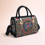 Boho Embroidered Crossbody Purse