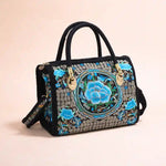 Boho Embroidered Crossbody Purse