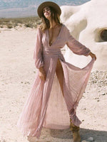 Boho Embroidered Dress