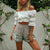 Boho Floral Fluid Short