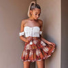 Boho Floral Mini Skirt Marjolaine
