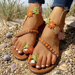 Boho Floral Sandals