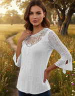 Boho Flouncy Top Lace
