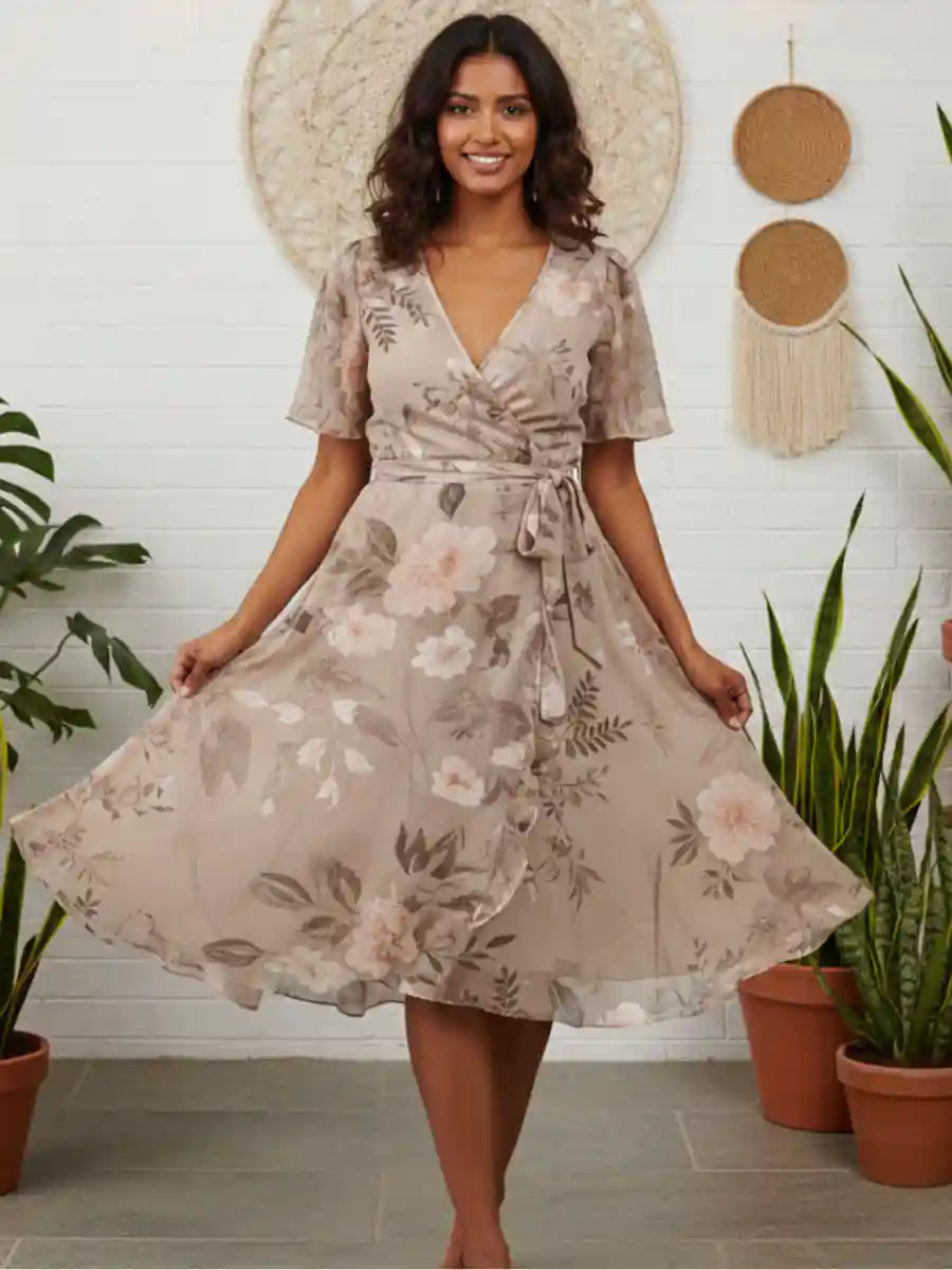 Boho Flowing Summer Dress