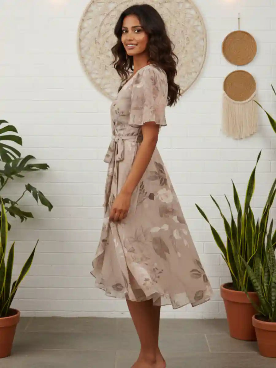 Boho Flowing Summer Dress