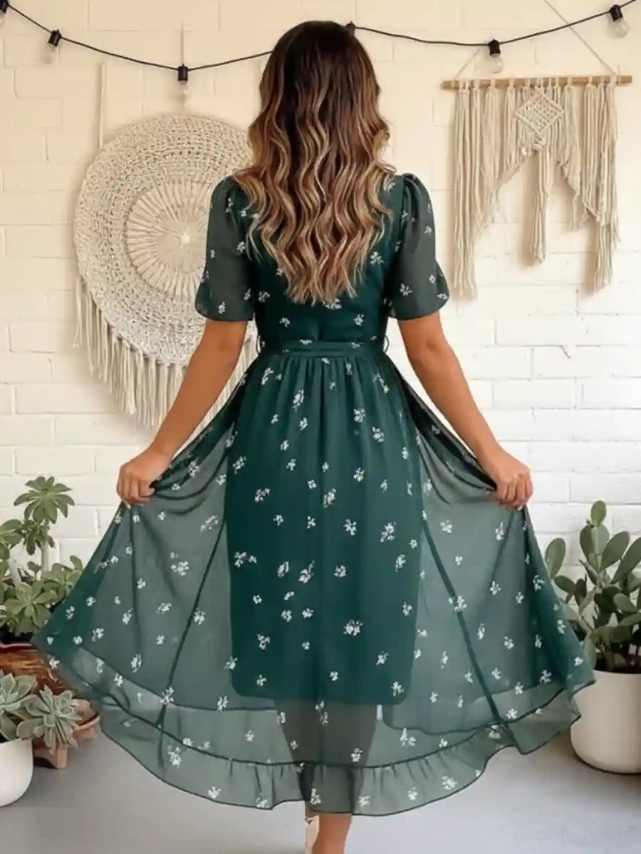 Boho Flowing Summer Dress