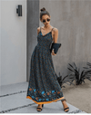 Boho Flowy Maxi Dress