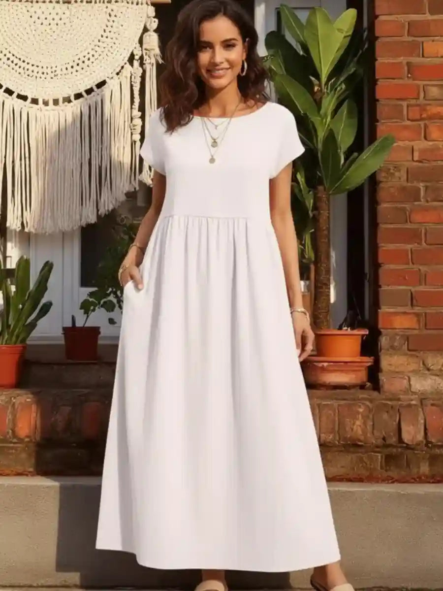 Boho Maxi Dress | Boho Mood tagged "White" Bobo Mood Boho Maxi Dress | Boho Mood tagged "White" Bobo Mood