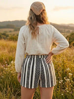 Boho Geometric Shorts