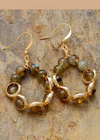 Boho Gold Dangle Earrings