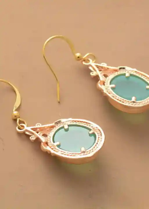 Boho Gold Earrings Wedding