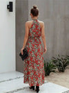 Boho Halter Maxi Dress