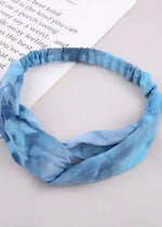 Boho Headband with Tie-Dye pattern