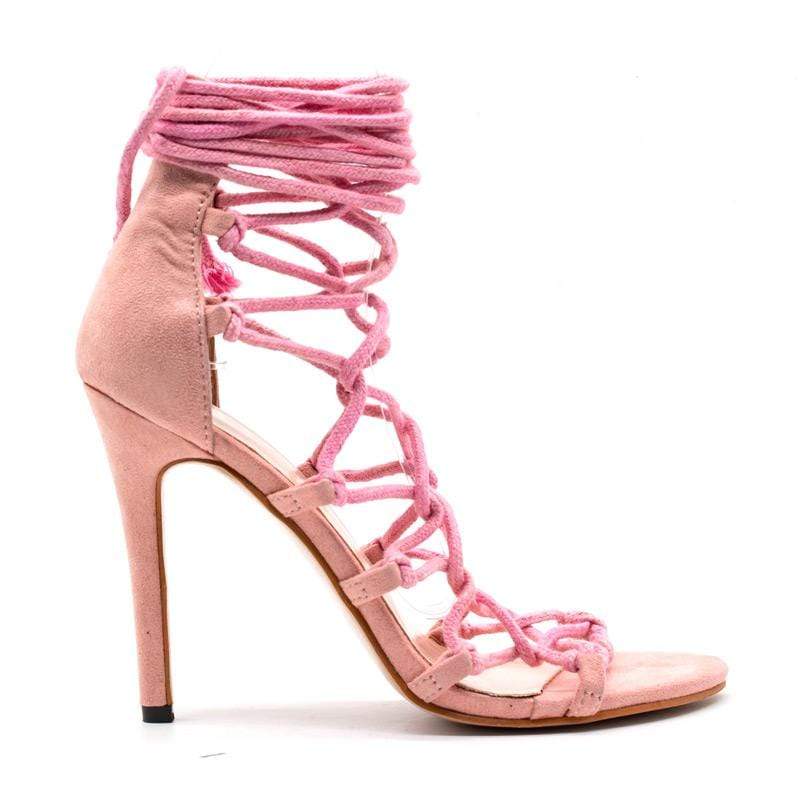 Boho Heeled Open Sandals