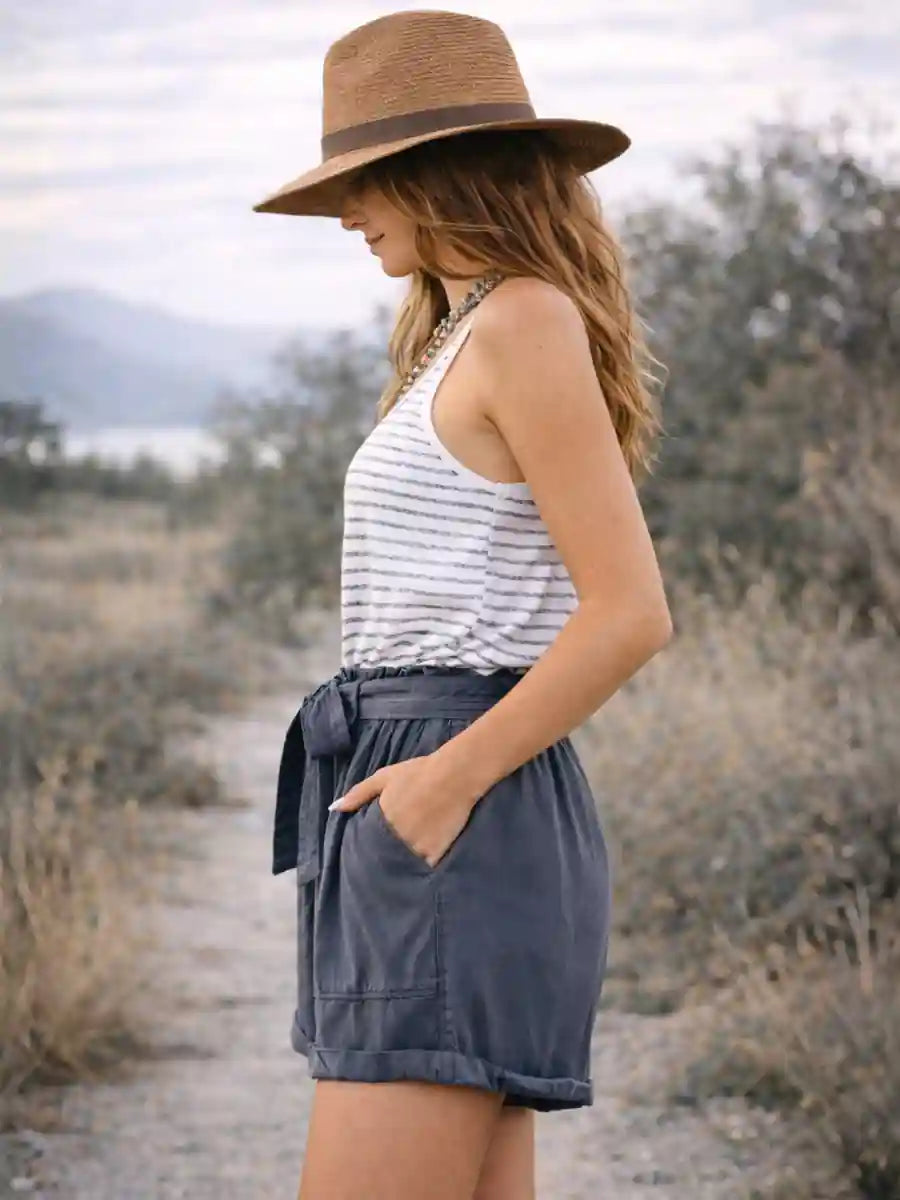 Boho High Waist Shorts