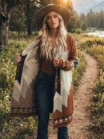 Boho Hippie Long Coat