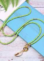 Boho Hippie Necklace Shell Pendant