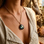 Boho Labradorite Pendant Necklace