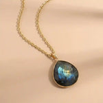 Boho Labradorite Pendant Necklace