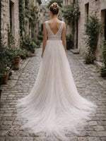 Boho Lace Wedding Dress