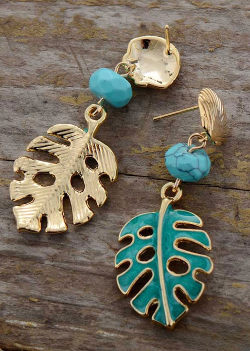 Boho Leaf Earrings